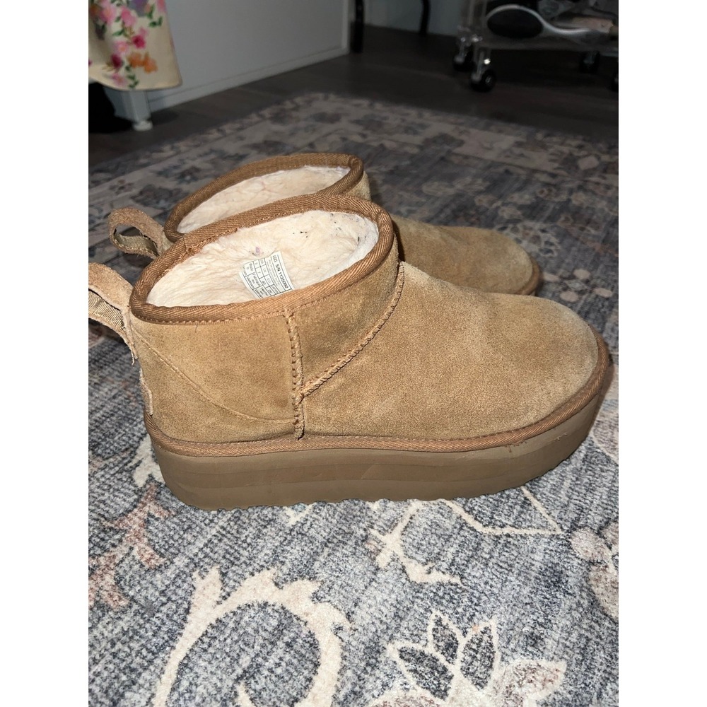 UGG Ultra Mini Platform Boot Chestnut - image 1